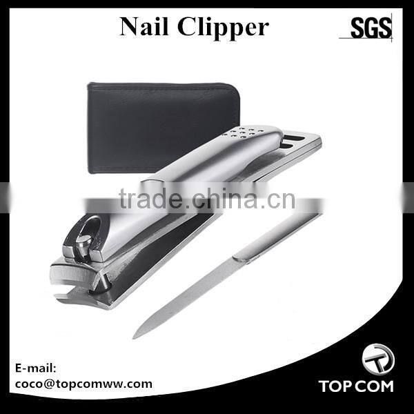 high quality 2 pcs Stainless Steel Fingernails & Toenails clippers