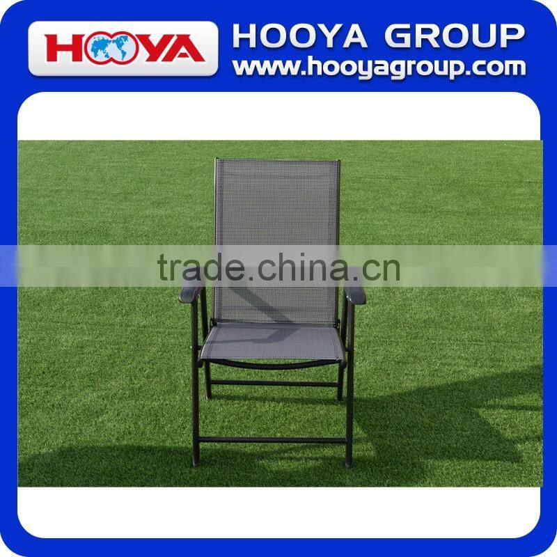 4pcs iron outdoor leisure folding chair,black+silver,68CM*59CM*95cm