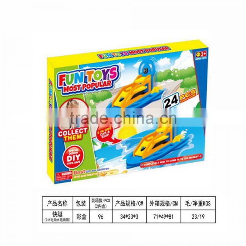 October new design kid intelligent diy model car toy for sale