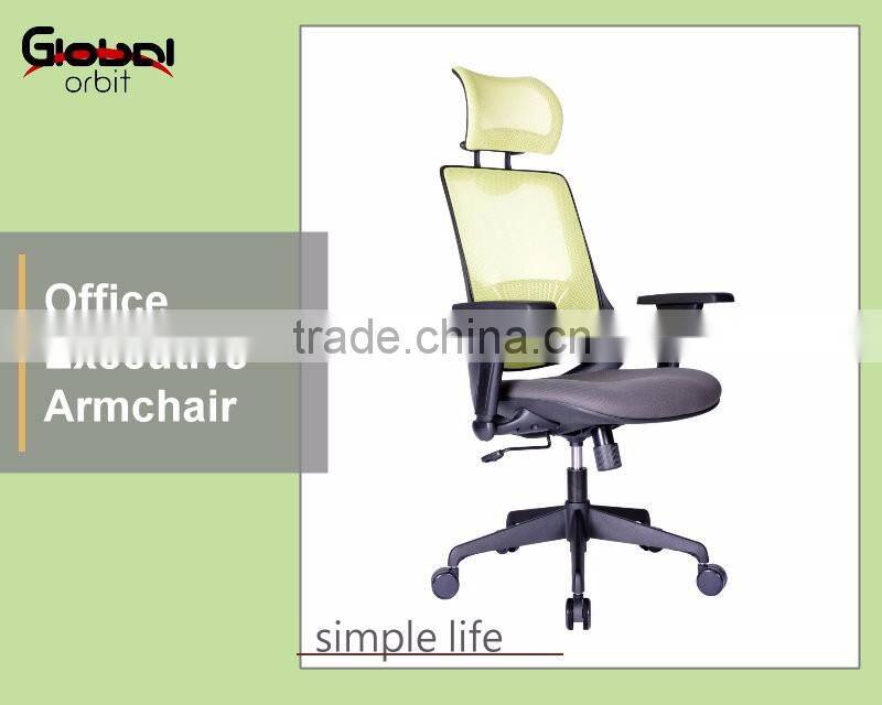 Hot Sale Cheap Reception Chair With Headrest White High Back Best Office Chair