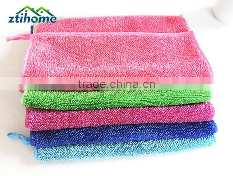 Colored Kitchen Microfiber Cleaning Cloth