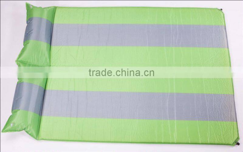 Double Self Inflating Camping Mattress with Pillow