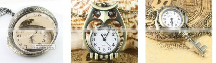 fashion Crystal Women's Bracelet Bangle Cuff WATCH /pocket watch HYY-KQL06