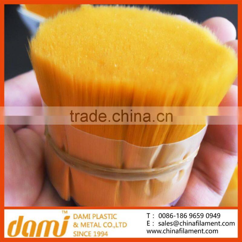 Taklon PBT Tapered Filament for artist brush,cosmetic brush and makeup brush fiber