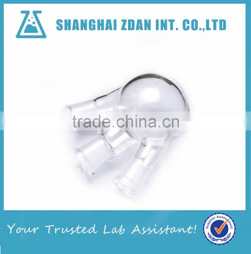 Three Neck Round Bottom Quartz Flask