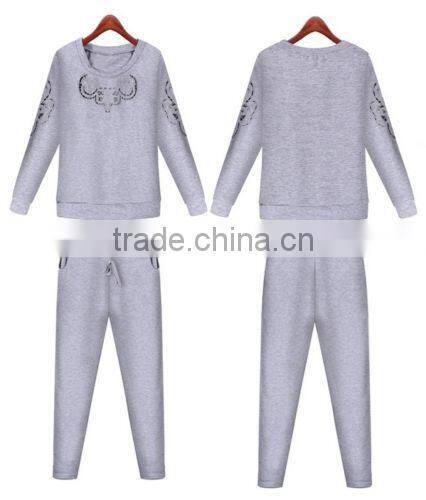 Women's Fashion Casual Hoody & Pants Set 2pcs Tracksuit