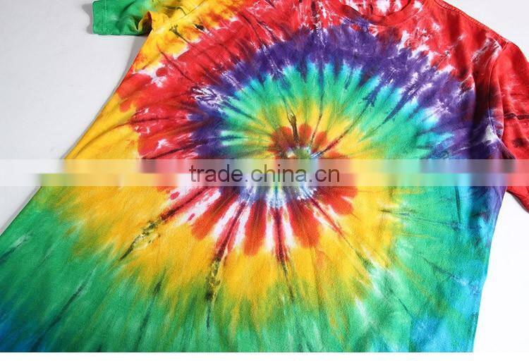 Men Tie Dye T-shirt , fashion colorful tie dye tees ,good cotton t shirts