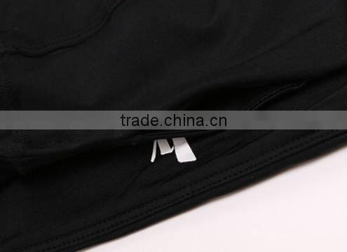 High elastic splicing mesh 90% polyester 10% spandex yoga pants wholesale for fittness