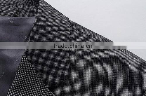 Men Suits For Wedding Blazer Latest Coat With Pant Silver Dark Grey Costume