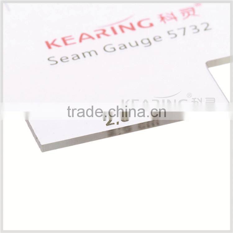 Kearing transparent plastic Measuring gauge for sewing & tailor & fashion design Erose Rulers#5732
