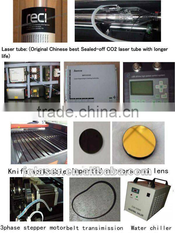 cheap price laser cutting machine with up-down worktable