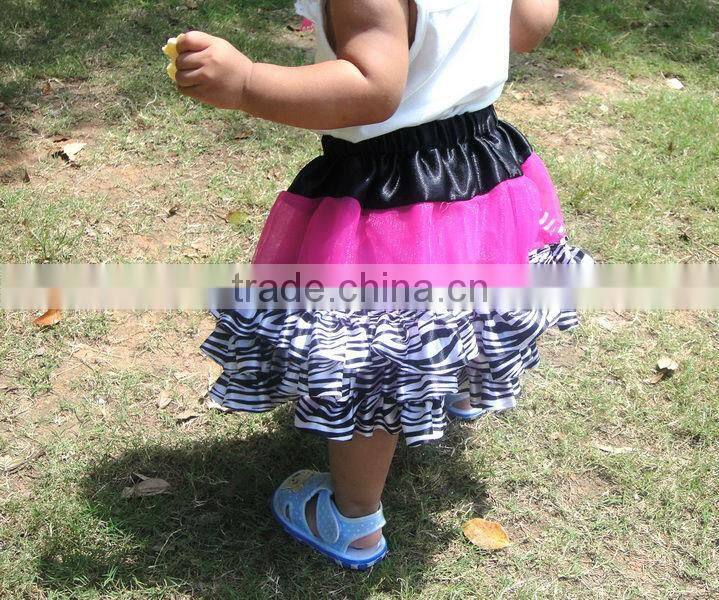 HOTEST BABY PETISKIRTS TUTU PETTISKIRTS BABY ZABRA PETTICOAT DRESS SOLID COLOR PETTISKIRT