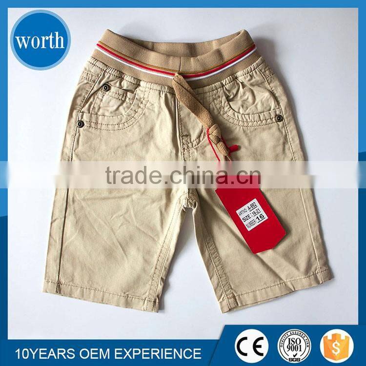 Hot Sale Wholesale Cheap Price Fashion Chinos / Fashion Style Stretch Fit Chino Trousers Kids Dark Khaki Chino Pants for Kids