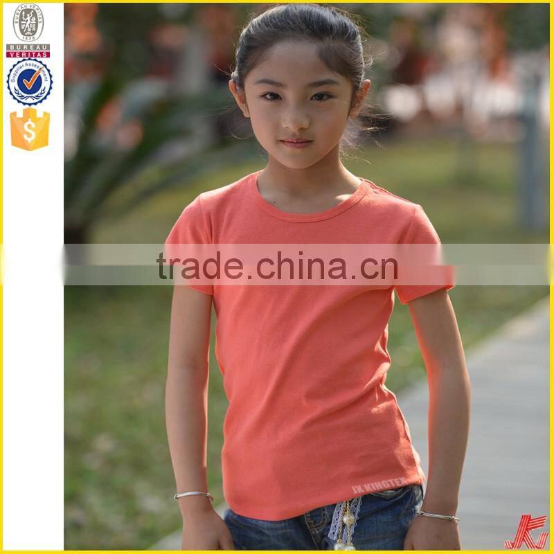 wholesale oem service girls blank t-shirt bulk
