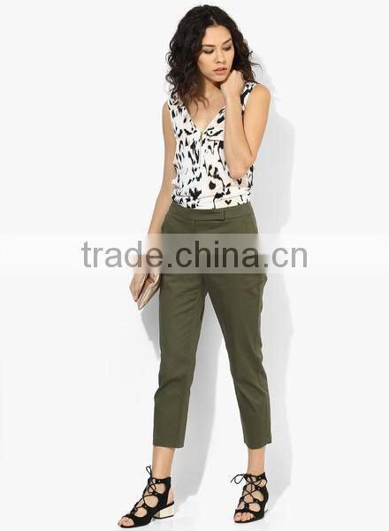 female capri pants,boutique cotton 3/4 pants, fashion casual pants