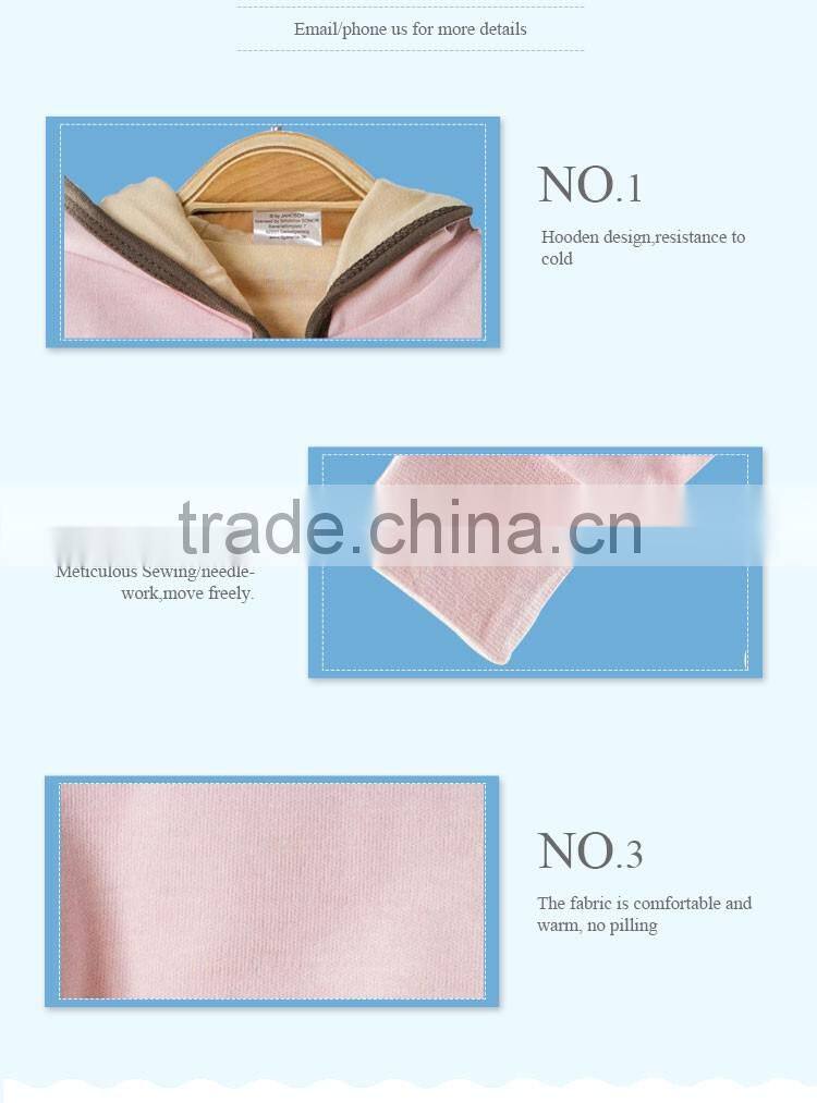 Anti-Shrink Plus Size Bomber Baby Girl Jacket