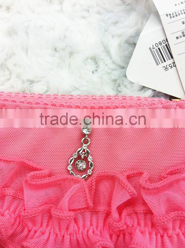 OEM service supply latest panty designs women sexy panties fashion show with splendid decoration