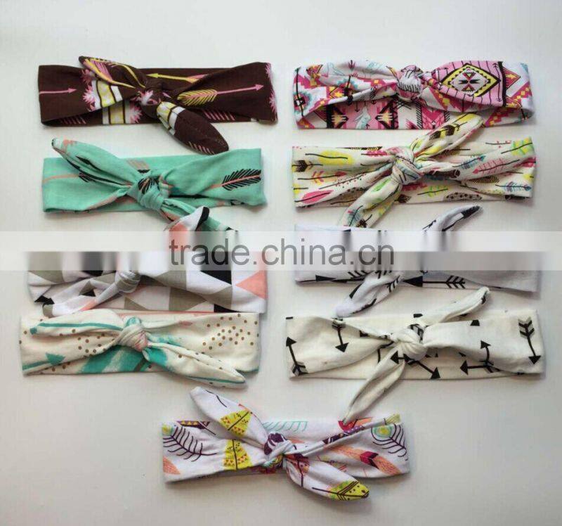 New knotted baby amour headband wholesale, top baby girl knot head bands,baby gear boutique knitted headband knit hair bands