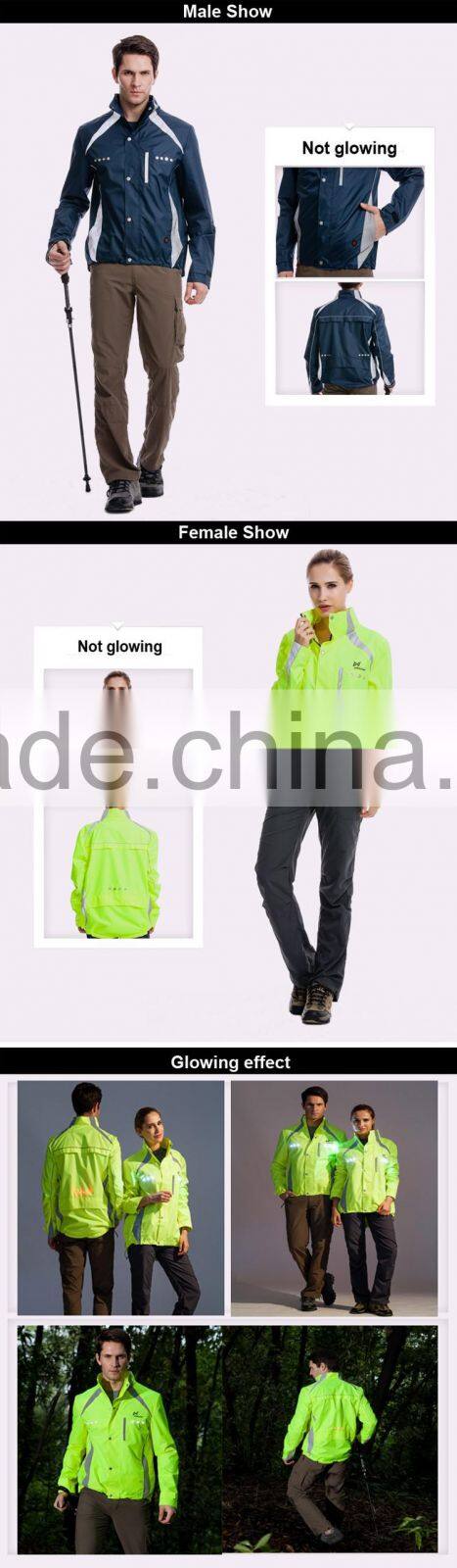 Latest LED reflective motorcycle jacket