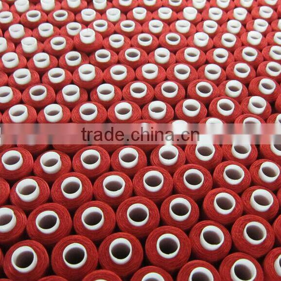 100 polyester spun cheap sewing thread