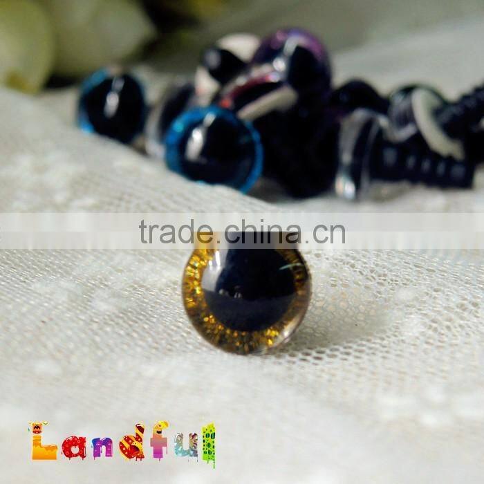 12mm Plastic Glitter Eyes Wild Toy Sparkle Eyes For Plush Stuffed Animal