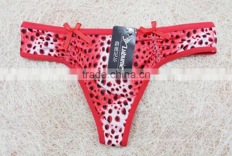 fashion new design leopard sexy g-string