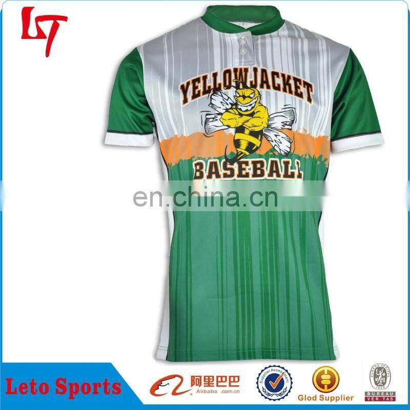 University Athletics softball & baseball garment 2 two button jersey Equipment & Gear