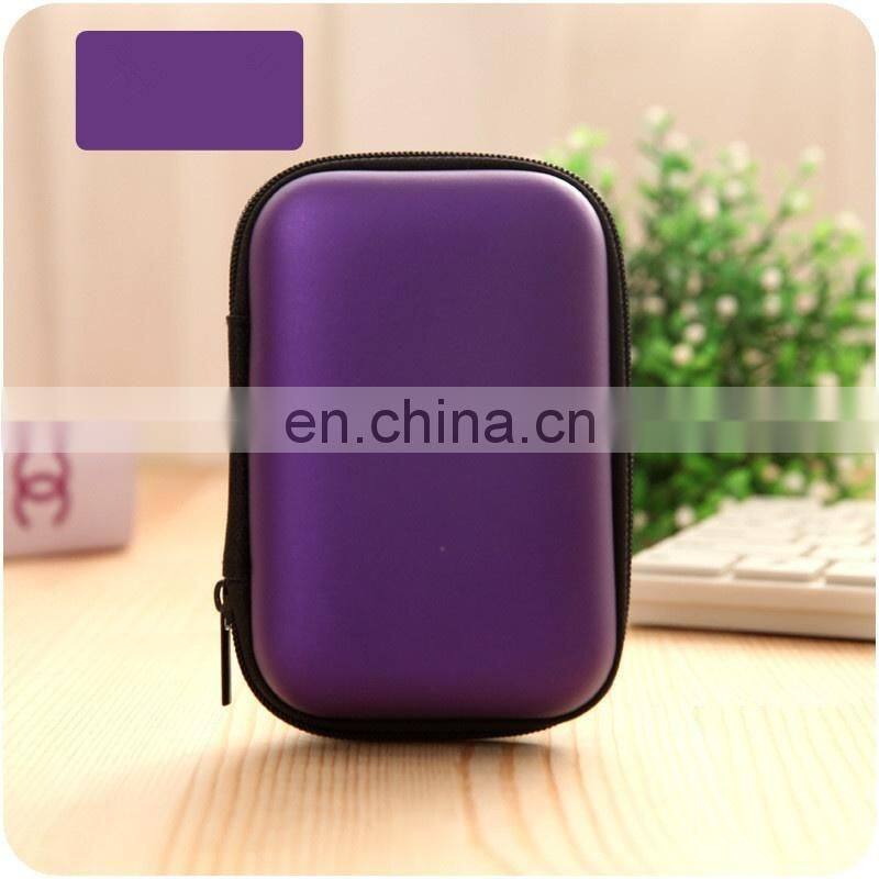 Multi-function Mini Zipper Earphone SD Card Storage Bag Box Travel Carrying Pouch