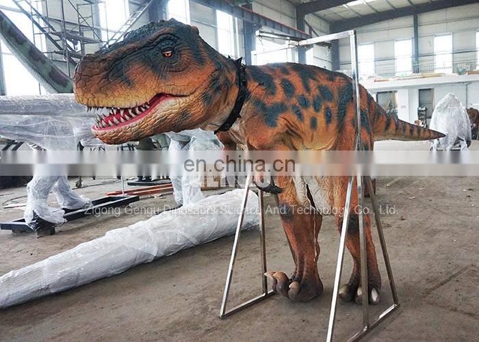 Amusement park high quality barney the dinosaur costume