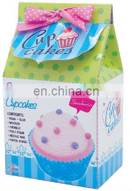 DIY Cup Cake Sewing Kit for kids