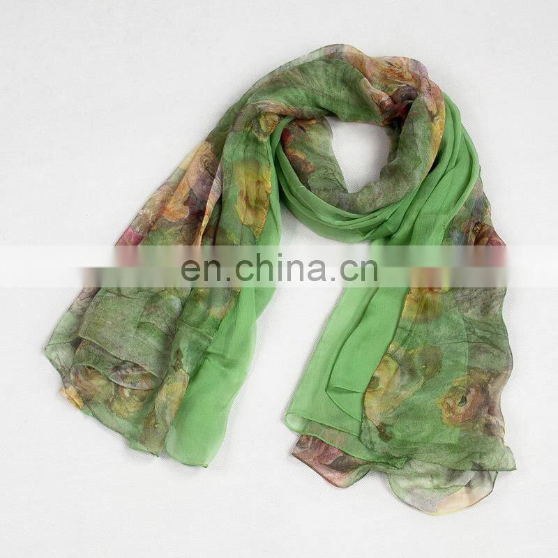 2015Elegant and fashionable women's scarf shawl autumn green