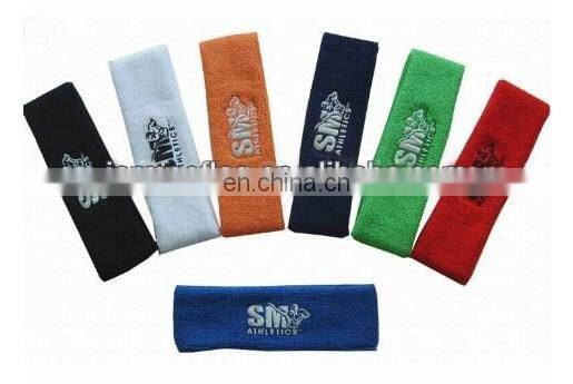 terry cotton sports headband
