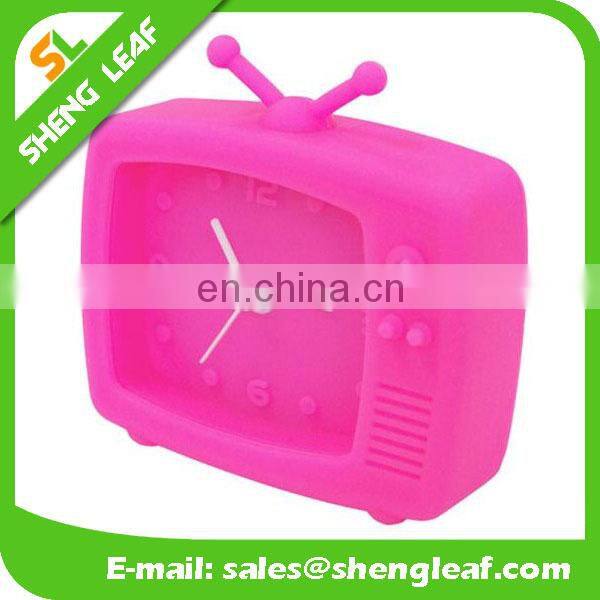 Mini TV shaped alarm clock silicone alarm clock