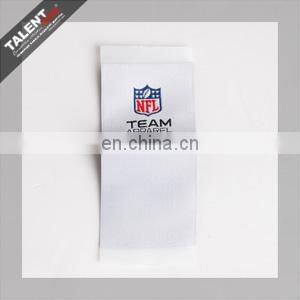 custom high density garment end fold woven label