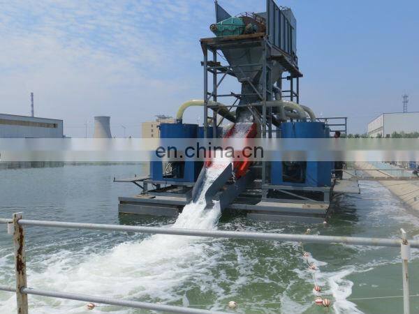 Gold panning jet suction dredger