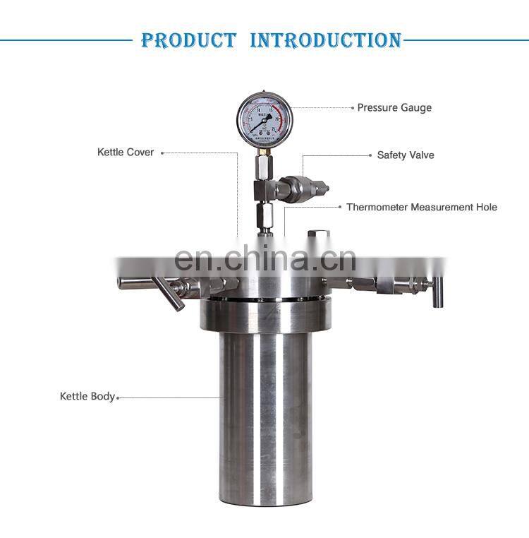 Small Laboratory High Pressure Reactor Price
