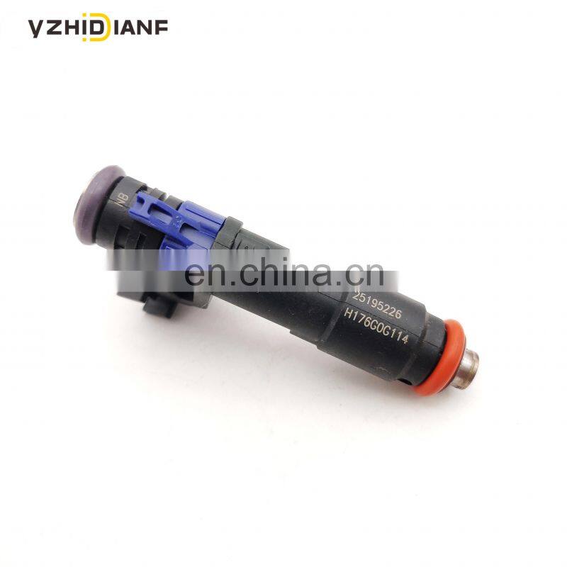 Hot sale Fuel Injector 25195226 H176G0G114 for Buick Chevrolet