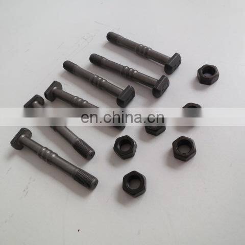 Dongfeng truck engine parts 6CT Connecting Rod Bolt with nut 3928870