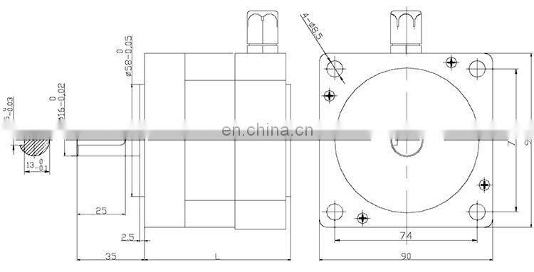 brushless high rpm dc motor 150v 750w bldc motor BMM717