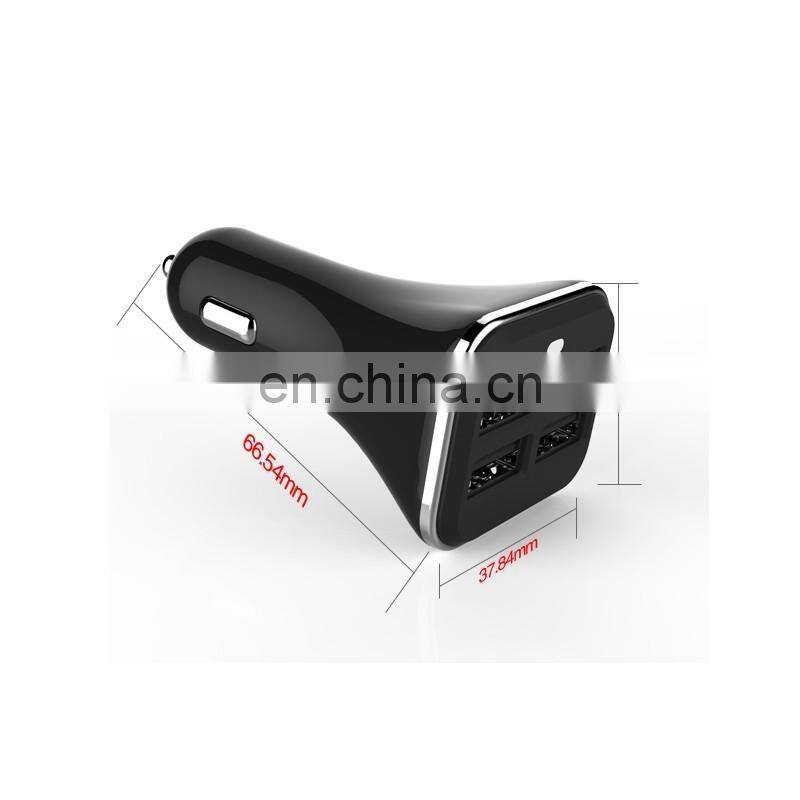 New Product Universal 12-24V 6.8A Cr Charger USB 4 Ports