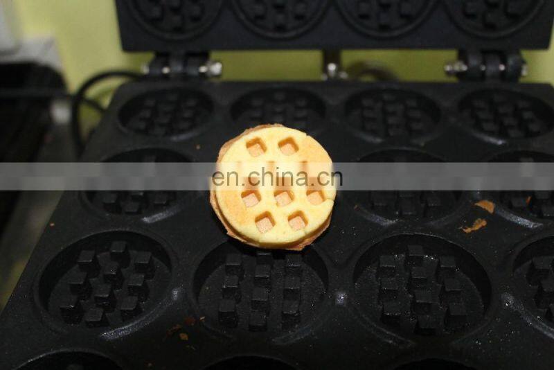 catering equipment commercial mini round shape waffle maker waffle stick maker with ce