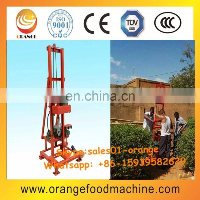 Most popular !!! Portable water well drilling rig / Mini well drilling machine