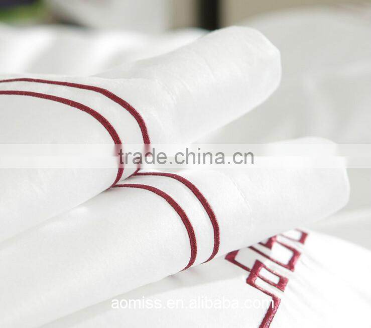 100% cotton white cotton embroidered duvet cover hotel towels and bed linen