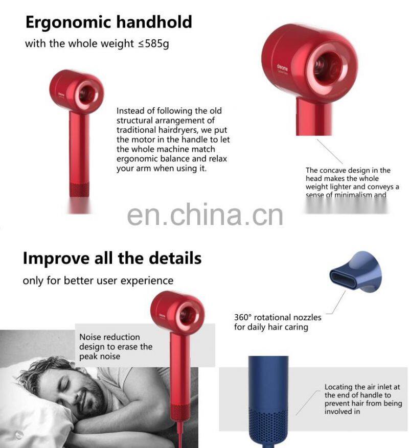 Wholesale High Quality Xiaomi Dreame Intelligent Heat Control Negative Ion Hair Dryer