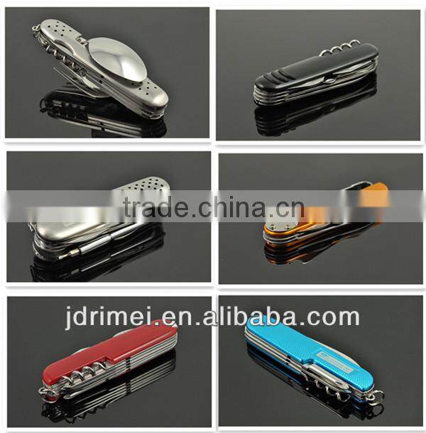 Stainless steel camping knife / fork spoon travel set