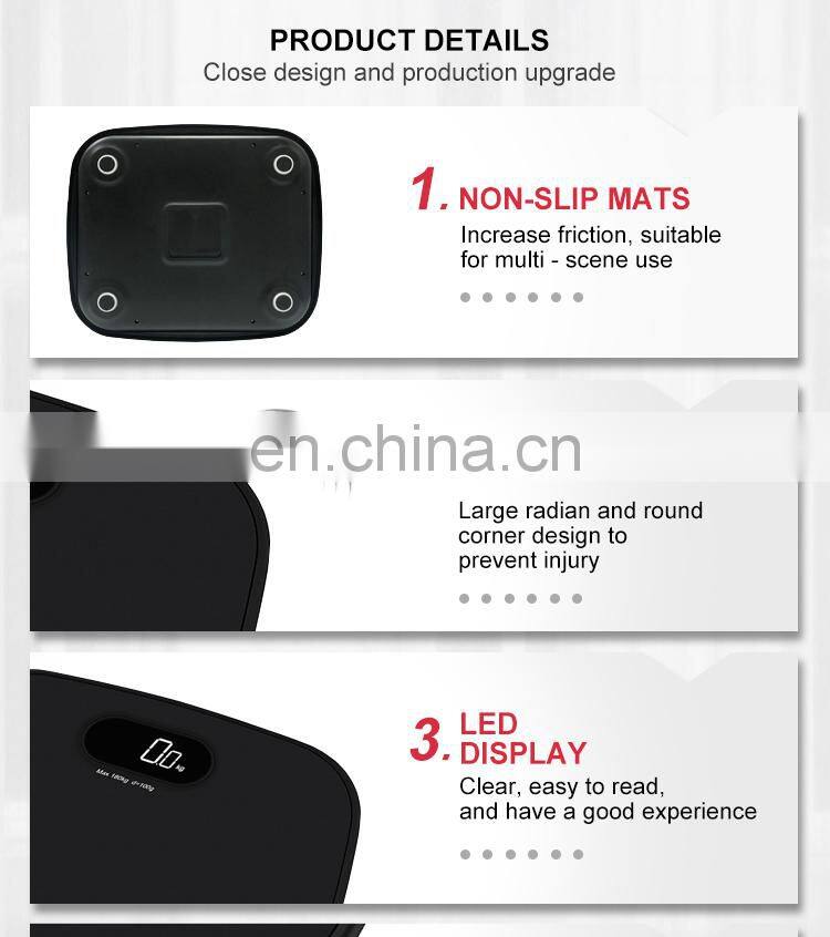 Accurate LED Display Load Cell Sensor Part Bathroom Scale On 2020