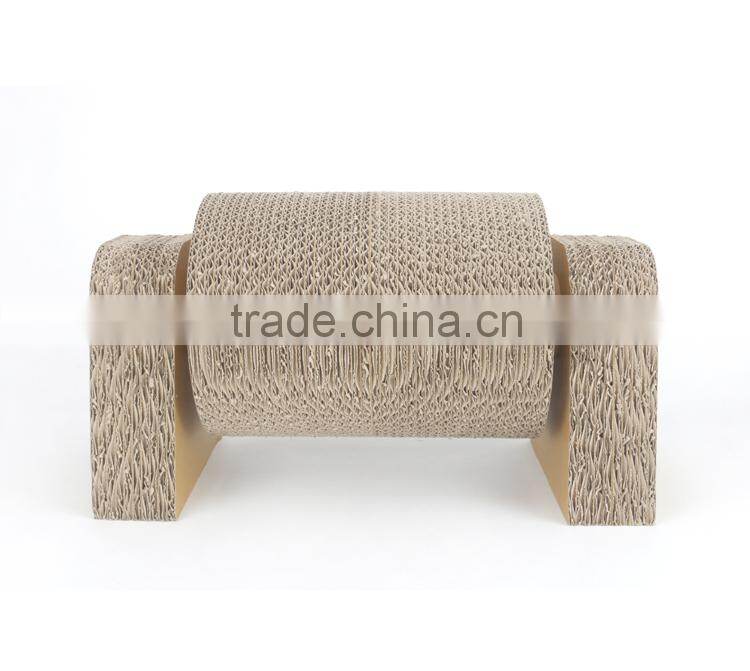 Rolling customized pet toy cat scratcher