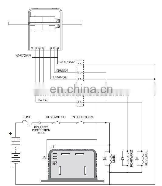 P125M-5603 36V 48V 500A DC Motor Controller Replacing CURTIS 1205 1205M-5601 1205M-5603