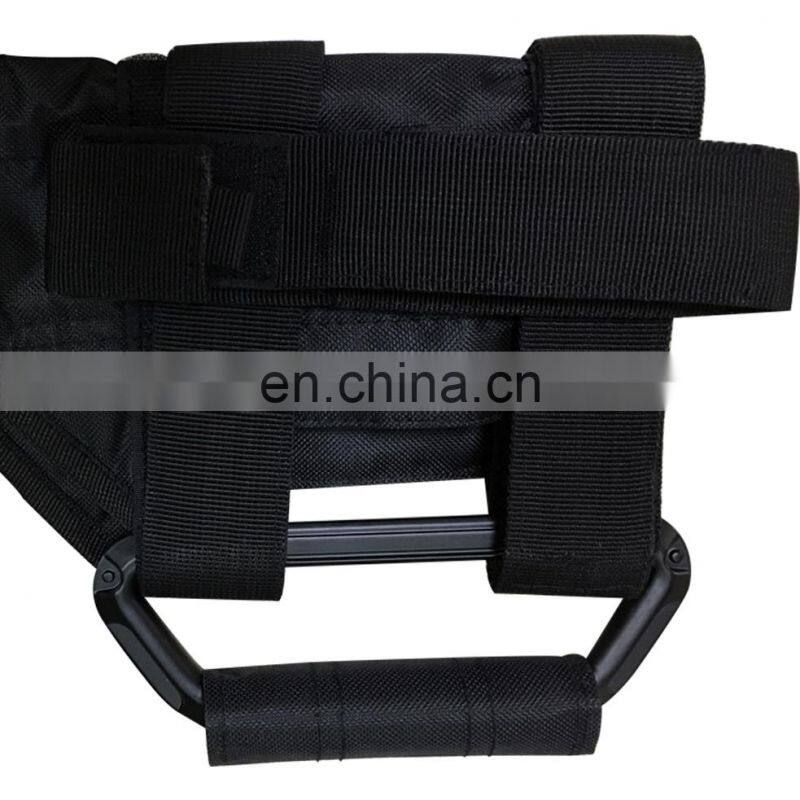 Interior Aluminium Alloy And ABS Front Roll Bar Grab Handle For Jeep For wrangler Black Hard Mount Solid Wild Boar Grab Handle