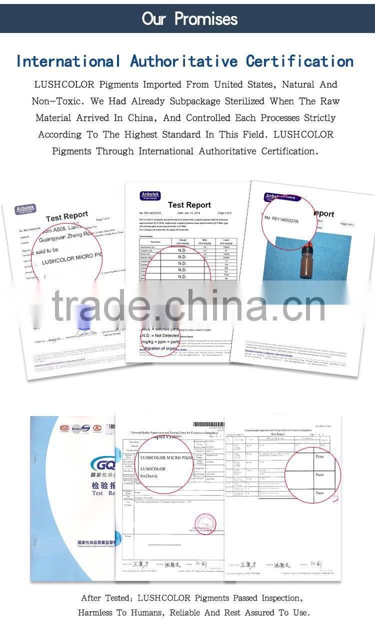 LUSHCOLOR Permanent Makeup Ink Pigment Best Sell Eyebrow Tattoo Ink